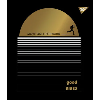 Зошит Yes А5 Good vibes 96 аркушів лінія (766911)