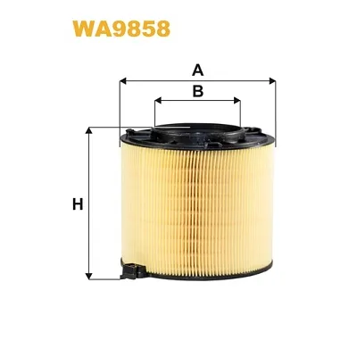 Повітряний фільтр для автомобіля Wixfiltron WA9858