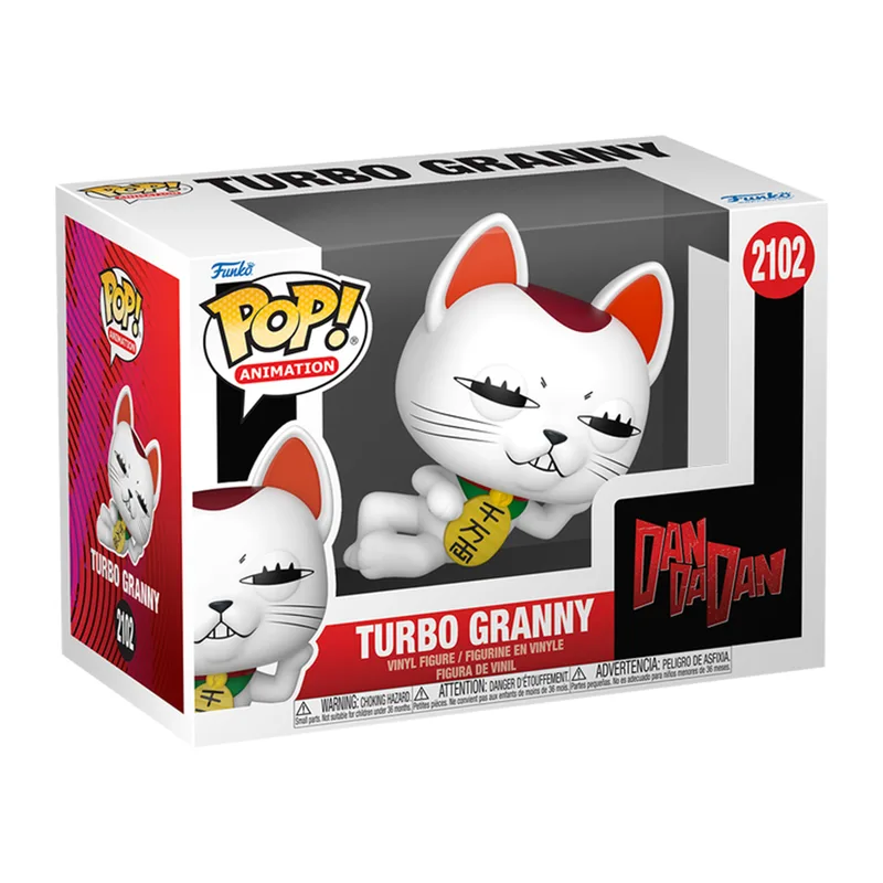 Фігурка Funko Pop серії Дандадан - Турбо-бабця (Манекі-неко) (90665)