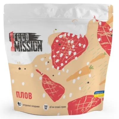 Їжа швидкого приготування Food Mission Плов 100 г (fm.30399)