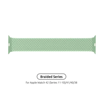 Ремінець до смарт-годинника Armorstandart Braided Solo Loop для Apple Watch 42 (Series 11-10)/41/40/38 Mint Size 4 (132 mm) (ARM64901)