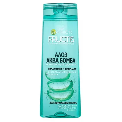 Шампунь Garnier Fructis Алое для нормального волосся 400 мл (3600542134774)
