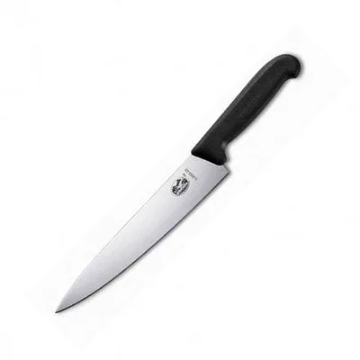 Кухонний ніж Victorinox Fibrox Carving 25 см Black (5.2003.25)