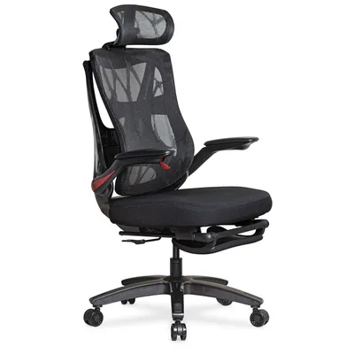 Офісне крісло Mealux Black Red (HF-G30 F/RB)