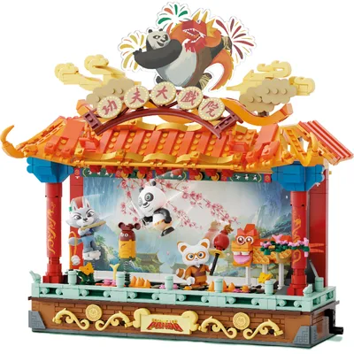 Конструктор Pantasy Kungfu Panda -Кунгфу Театр (86514)