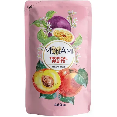Рідке мило Grand Шарм MonAmi Tropical Fruits Cream Soap 460 мл (4820263230442)