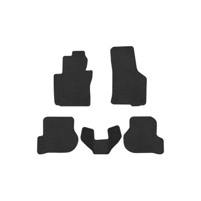 Килимок в салон EVAtech Skoda Octavia A5 (MT, 4 clips) 2004-2013 2 пок (SK12162CG5TL4RBB)
