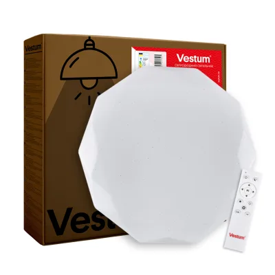 Світильник Vestum DIAMANT зоряне небо 80W 3000К-6500К з ДК (VS-91043)