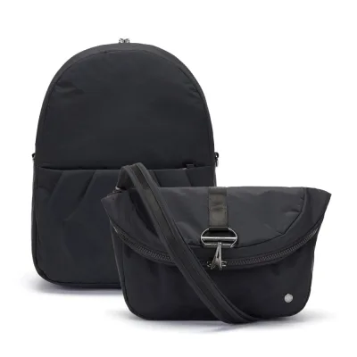 Рюкзак туристичний Pacsafe CX convertible backpack чорний (20410138)