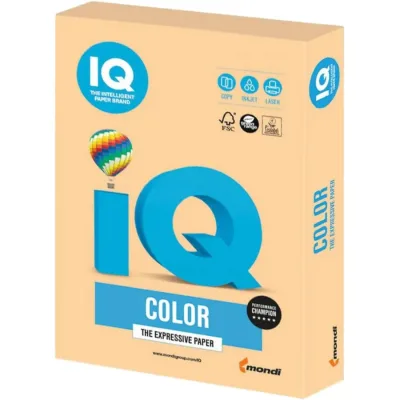 Папір Mondi IQ color А4 trend, 160g 250sh Golden (GO22/А4/160/250/IQ)