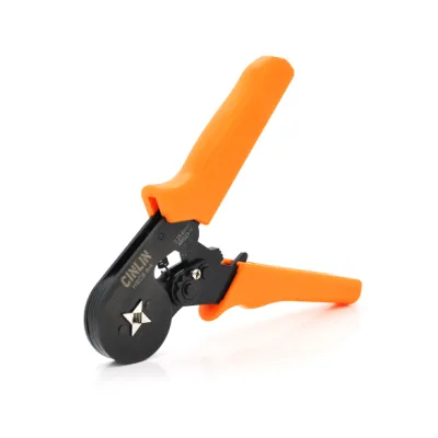 Затискач для клем CINLINELE HCS8 6-4, orange + набір кабельних наконечників (HCS8 6-4+VE780)