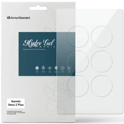 Плівка захисна Armorstandart Matte hydrogel Garmin Venu 2 Plus 6 pcs (ARM92029)