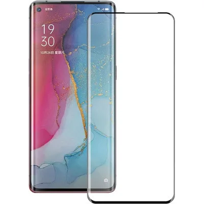 Скло захисне PowerPlant 3D OPPO Reno4 Pro, Black (GL609239)