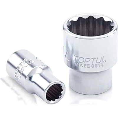 Торцева головка Toptul 12-гранна 1/4" 9мм (BAEB0809)