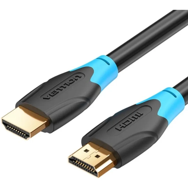 Кабель мультимедійний HDMI M to HDMI M 1.5m 4K60Hz black Vention (ALIBG)