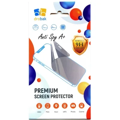 Скло захисне Drobak Anty Spy Apple iPhone 17 Air Black (333343)
