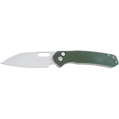 Ніж CJRB Pyrite Wharncliffe Micarta Green (J1925A-MGN)