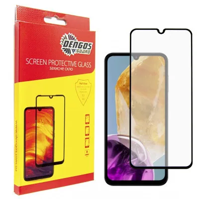 Скло захисне Dengos Full Glue Samsung Galaxy M15 5G (black) (TGFG-350)