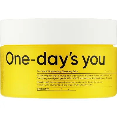 Засіб для зняття макіяжу One-Days You Pro Vita C Brightening Cleansing Balm 120 мл (8809452671996)