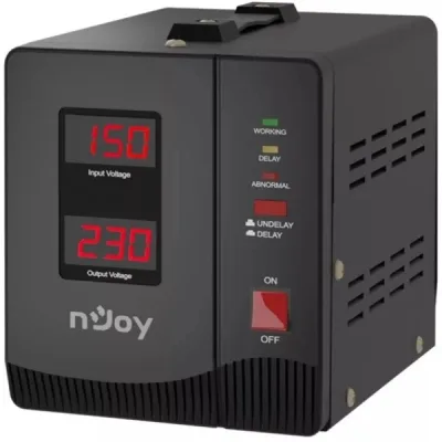 Стабілізатор напруги nJoy Alvis 2000 (AVRL-20002AL-CS01B) AVR, 2 розетки (Alvis 2000)