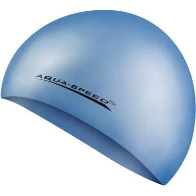 Шапка для плавання Aqua Speed Mega 100-02 блакитний Уні OSFM (5908217635419)
