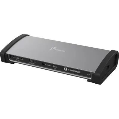 Порт-реплікатор J5create Dock-Station USB-C 11-in-1 (Thunderbolt/PD/картридер/USB-A/USB-C) (JTD562-EN)
