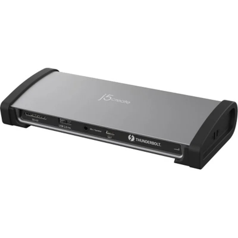 Порт-реплікатор J5create Dock-Station USB-C 11-in-1 (Thunderbolt/PD/картридер/USB-A/USB-C) (JTD562-EN)
