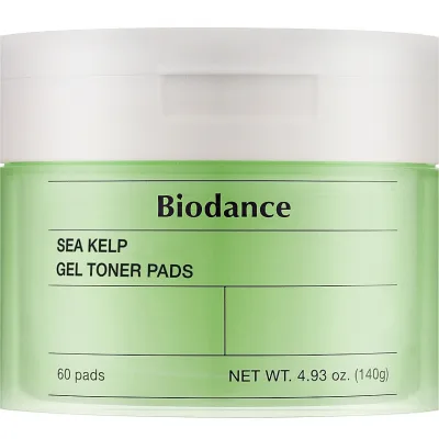 Патчі для обличчя Biodance Sea Kelp Gel Toner Pads 60 шт. (8809891183678)