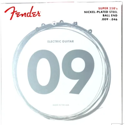 Струни для гітари Fender 250LR Nickel-Plated Steel Guitar Strings (09-46) (A009835)