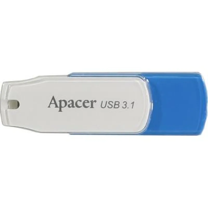 USB флеш накопичувач Apacer 64GB AH357 Blue USB 3.1 (AP64GAH357U-1)