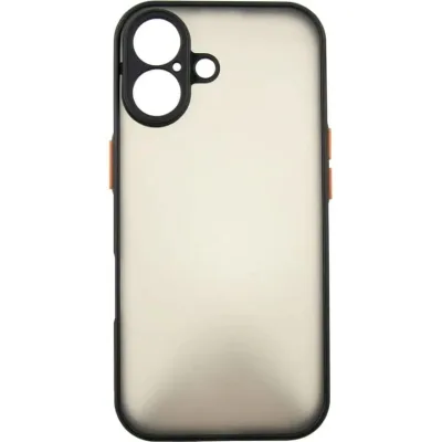 Чохол до мобільного телефона Dengos Matte iPhone 17 Black (DG-TPU-MATT-170)