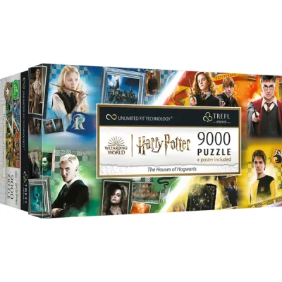Пазл Trefl UFT Harry Potter Будинки Хогвартса 9000 елементів (5900511810233)