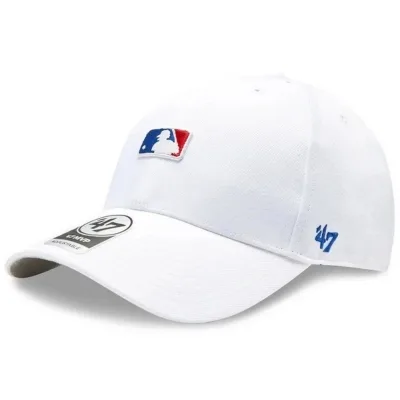 Кепка 47 Brand Batter Man Logo Base Runner Mlb-Brmps01Wbp-Wh Біла (196895642170)