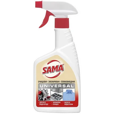 Спрей для чищення кухні Sama Universal Для видалення жиру 500 г (4820270631102)