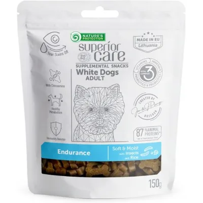 Ласощі для собак Nature's Protection Superior Care White Dogs Endurance 150 г (KIKNPSC47653)