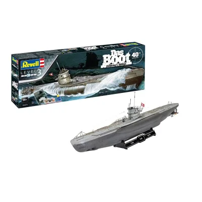 Збірна модель Revell Підводний човен U96 (Das Boot) рівень 3 масштаб 1:144 (RVL-05675)