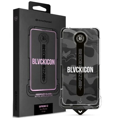 Скло захисне Armorstandart Icon Supreme EZ iPhone 17 Air Black (ARM86409)