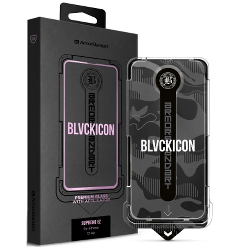 Скло захисне Armorstandart Icon Supreme EZ iPhone 17 Air Black (ARM86409)