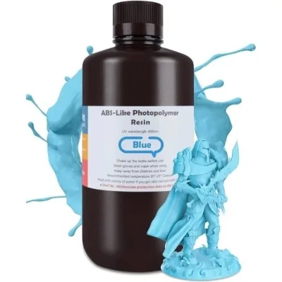 Фотополімерна смола ELEGOO Resin, ABS-like 1кг, blue (50.103.0107)