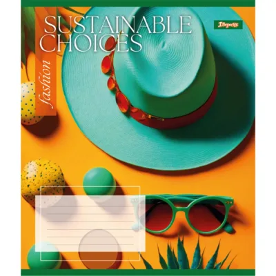 Зошит 1 вересня А5 Sustainable choices 96 аркушів, лінія (766769)