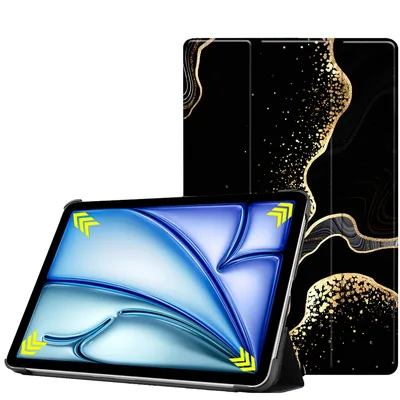 Чохол до планшета BeCover Smart Case Apple iPad Air 11" M4 2026 Black Abstraction (715204)