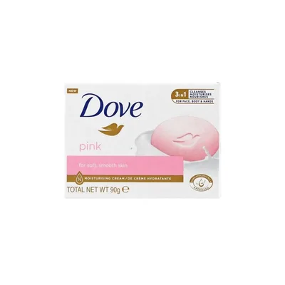 Тверде мило Dove Pink Bar Рожева ніжність 90 г (8710447289327)