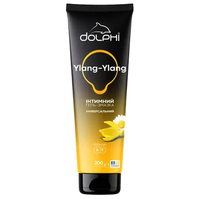 Лубрикант Dolphi Ylang-Ylang Універсальний 200 мл (4820296720040)