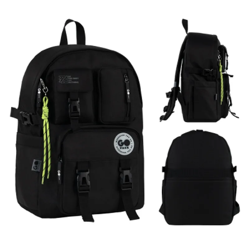 Рюкзак шкільний GoPack Education Teens 2500L чорний (GO26-2500L-3)