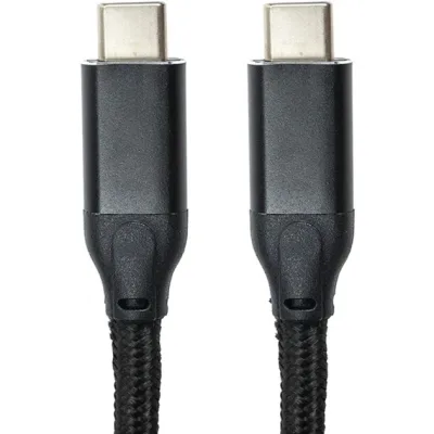 Дата кабель USB-C to USB-C 3.0m PD60W black San Guan (CA914104)