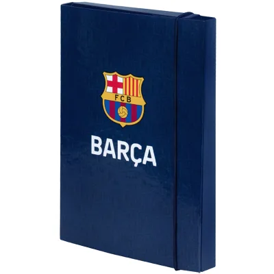 Папка для зошитів Kite В5 на гумці FC Barcelona (BC25-210)