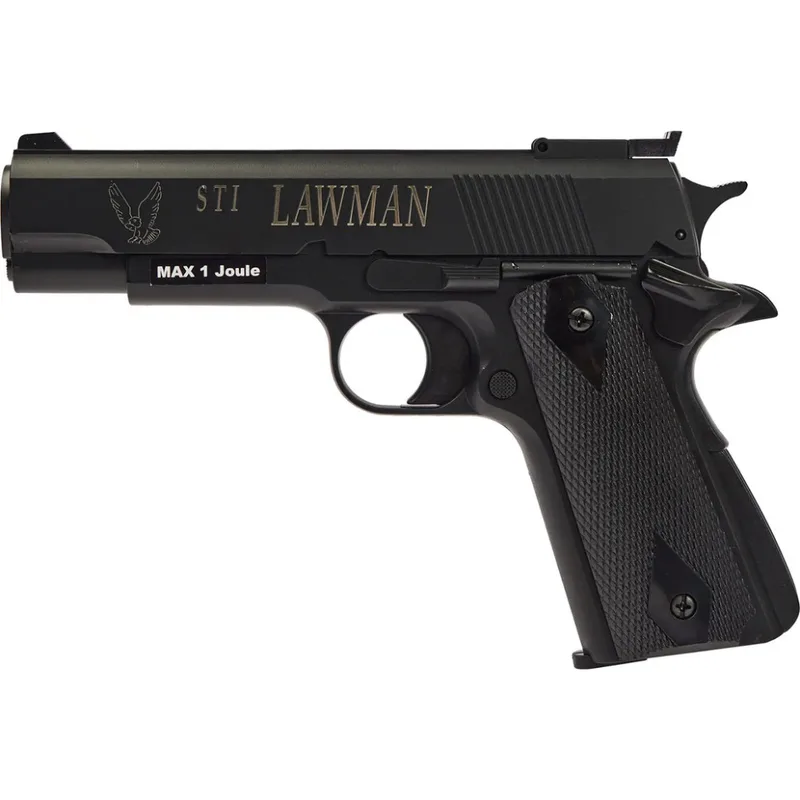 Страйкбольний пістолет ASG STI Lawman Green Gas (14770)
