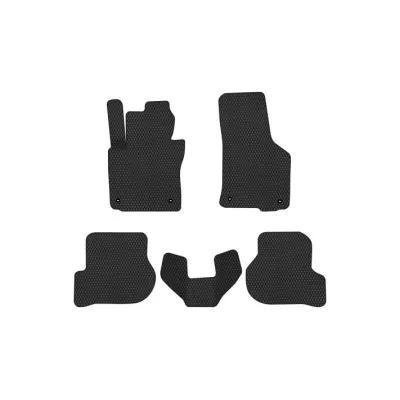 Килимок в салон EVAtech Skoda Octavia A5 (MT, 4 clips) 2004-2013 2 пок (SK12163CV5TL4RBB)