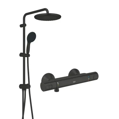 Душовий гарнітур Grohe QuickFix Start Black (UA303908T2)