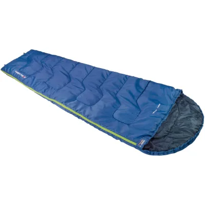 Спальний мішок High Peak Easy Travel +12°C Blue/Dark Blue Left (20090) (929544)